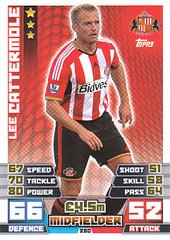 Lee Cattermole Sunderland 2014/15 Topps Match Attax #280